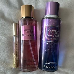 NWOT Victoria’s Secret fragrance mist bundle